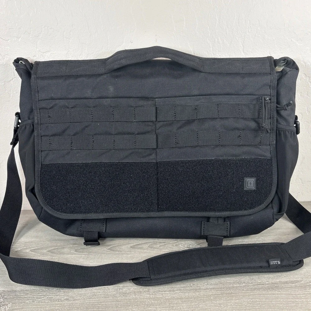 5.11 Tactical Rush Delivery Laptop Messenger Bag Black